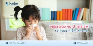 ViÊm Xoang Ở TrẺ Em CÓ Nguy HiỂm KhÔng?