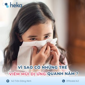 VÌ Sao CÓ NhỮng TrẺ ViÊm MŨi DỊ Ứng Quanh NĂm?