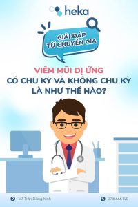 [𝐺𝑖𝑎̉𝑖 đ𝑎́𝑝 𝑡𝑢̛̀ 𝑐ℎ𝑢𝑦𝑒̂𝑛 𝑔𝑖𝑎] ViÊm MŨi DỊ Ứng CÓ Chu KỲ VÀ KhÔng Chu KỲ LÀ ThẾ NÀo?