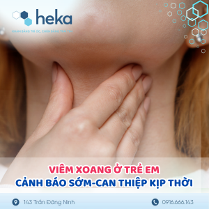 Viêm Xoang Ở Trẻ Em: Cảnh Báo Sớm Can Thiệp Kịp Thời
