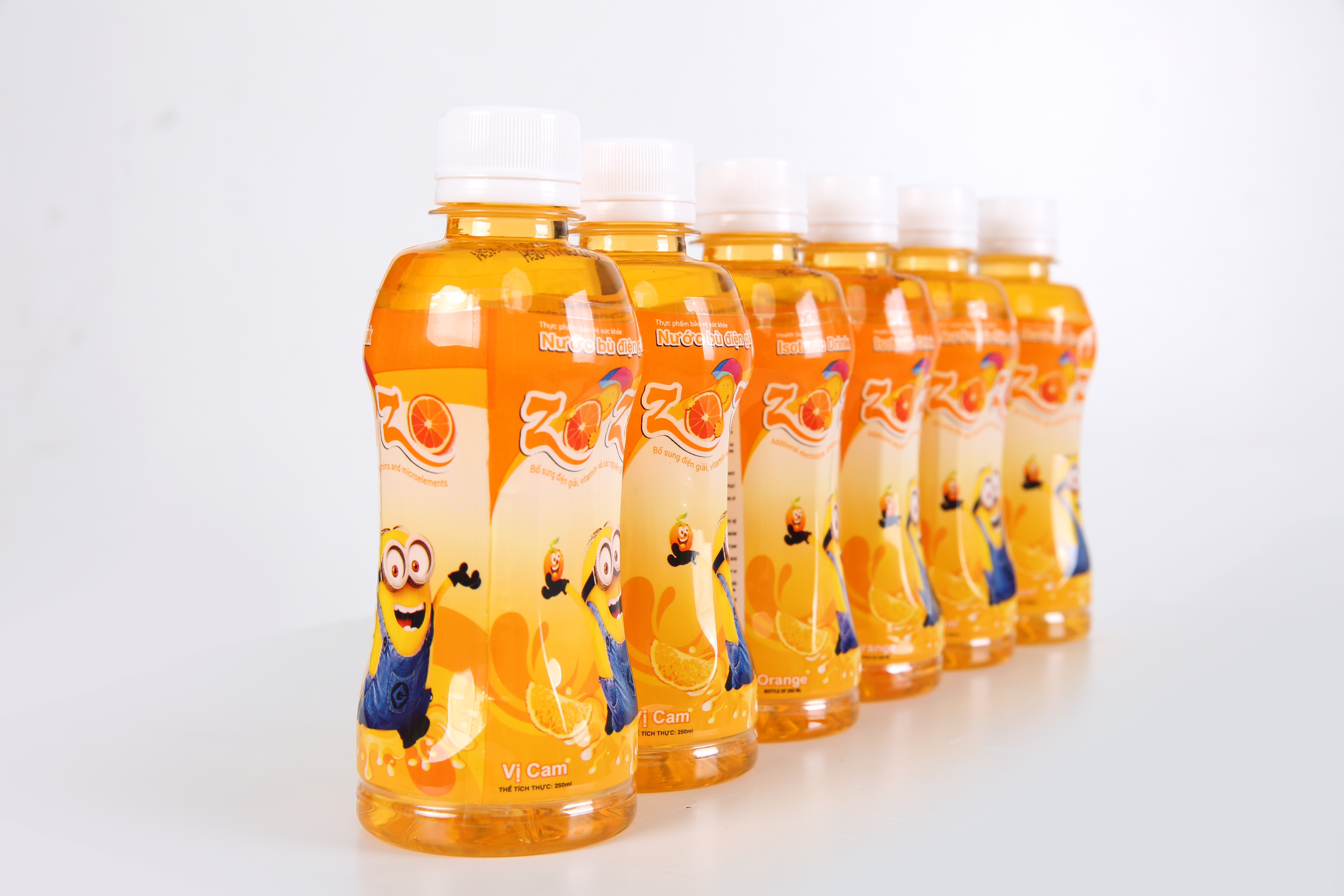 Nước bù điện giải vị cam Zozo chai 250ml