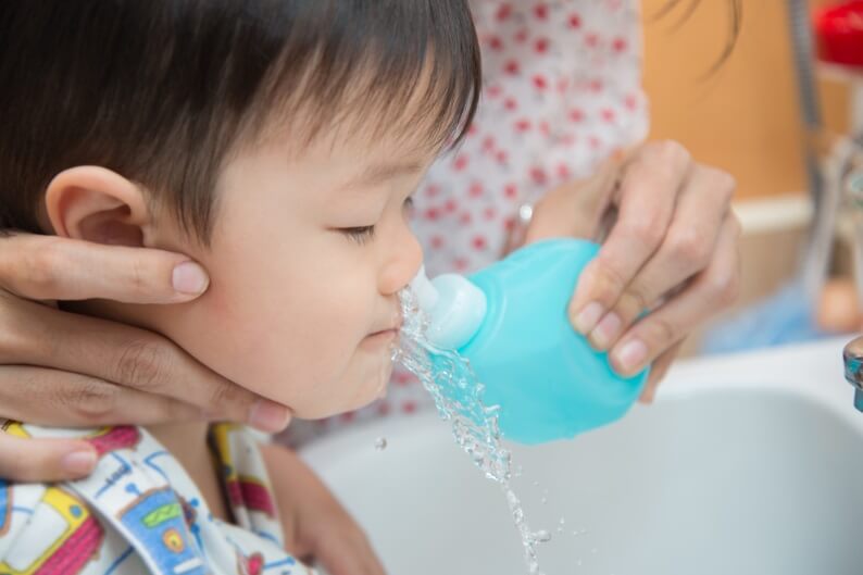 Bạn đã biết rửa mũi cho trẻ?