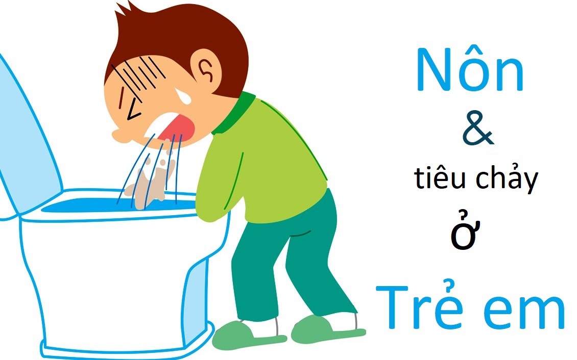 Trẻ nôn, tiêu chảy nên ăn gì?