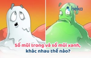 Sổ Mũi Trong Và Sổ Mũi Xanh, Khác Nhau Thế Nào?